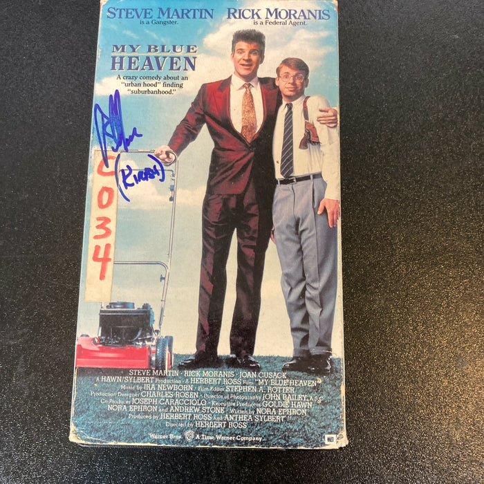 Bill Irwin Signed Autographed My Blue Heaven VHS Movie With JSA COA