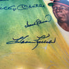 Beautiful 500 Home Run Club Signed Large Photo Mickey Mantle Ted Williams PSA