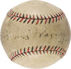 Honus Wagner Signed 1920's National League Baseball One Of The Finest PSA DNA