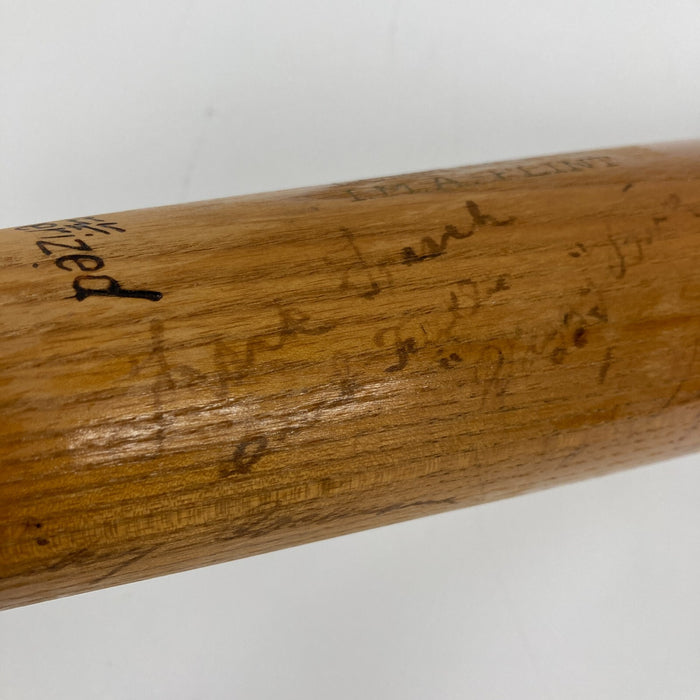 1934 St. Louis Cardinals World Series Champs Team Signed Baseball Bat JSA COA