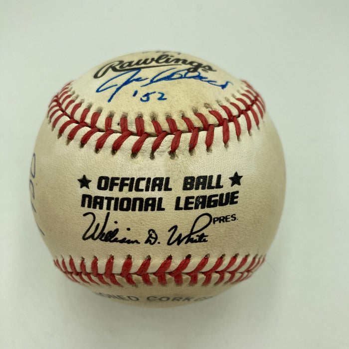 Rookies Of The Year Multi Signed National League Baseball 9 Sigs With COA