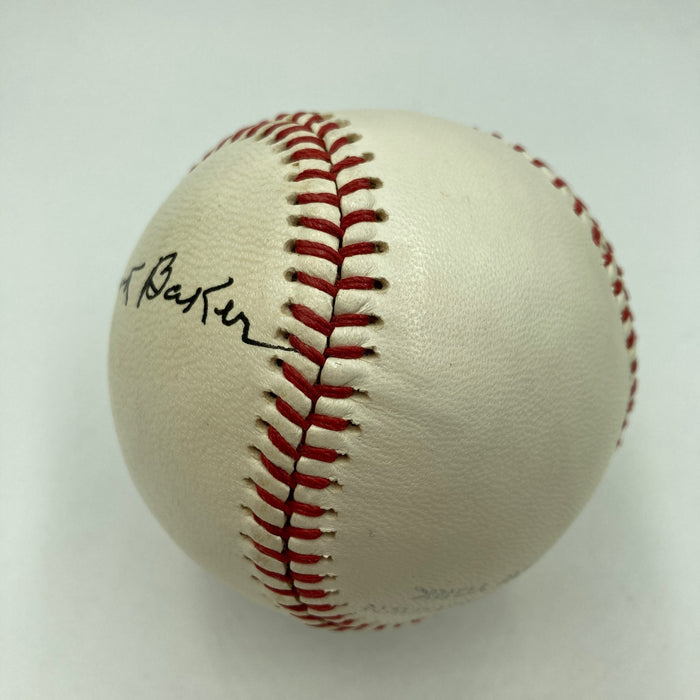 The Finest Frank "Home Run" Baker Single Signed Baseball JSA COA