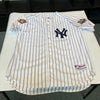 Derek Jeter Signed 2001 World Series New York Yankees Game Model Jersey Beckett