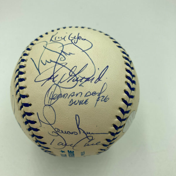 1998 New York Yankees World Series Champs Team Signed Baseball JSA COA