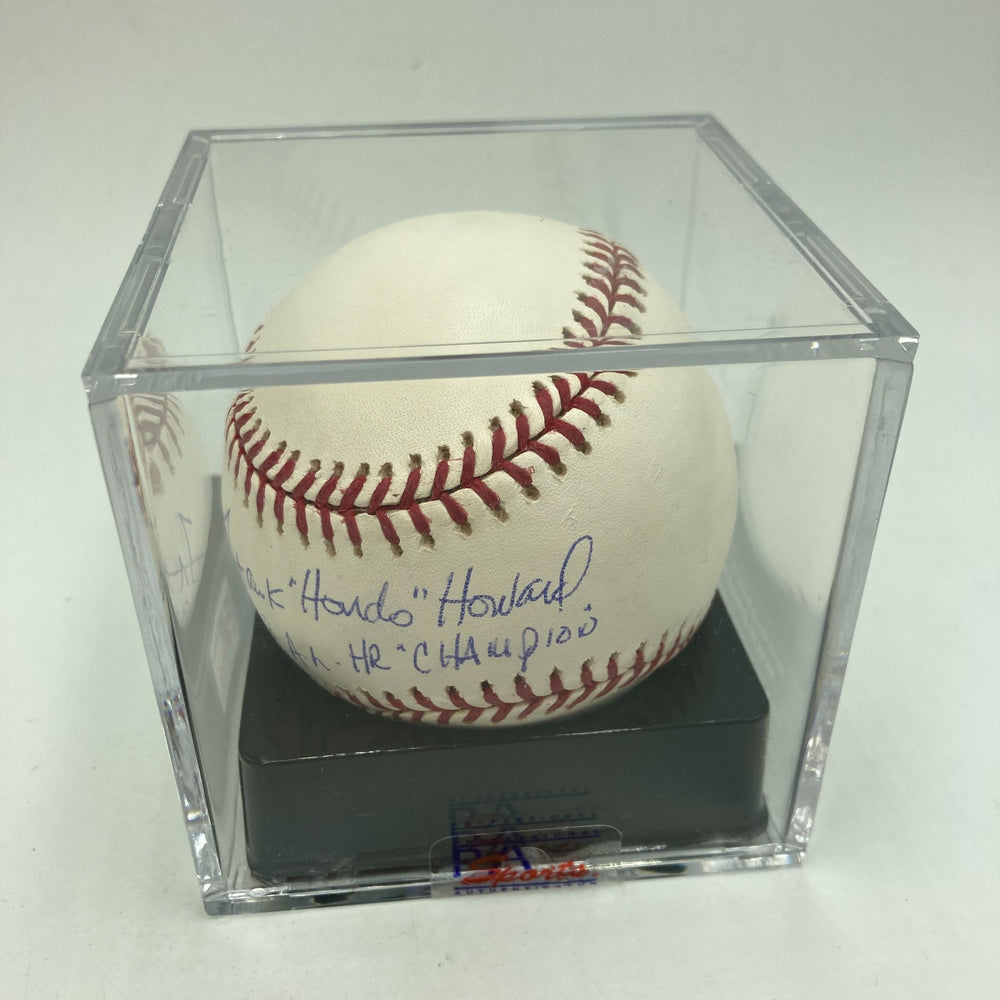 Frank Howard Signed Major League Baseball PSA DNA Graded 10 GEM MINT