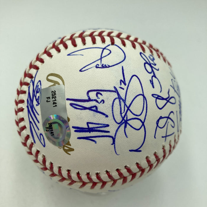 2010 San Francisco Giants World Series Champs Team Signed Baseball MLB Hologram