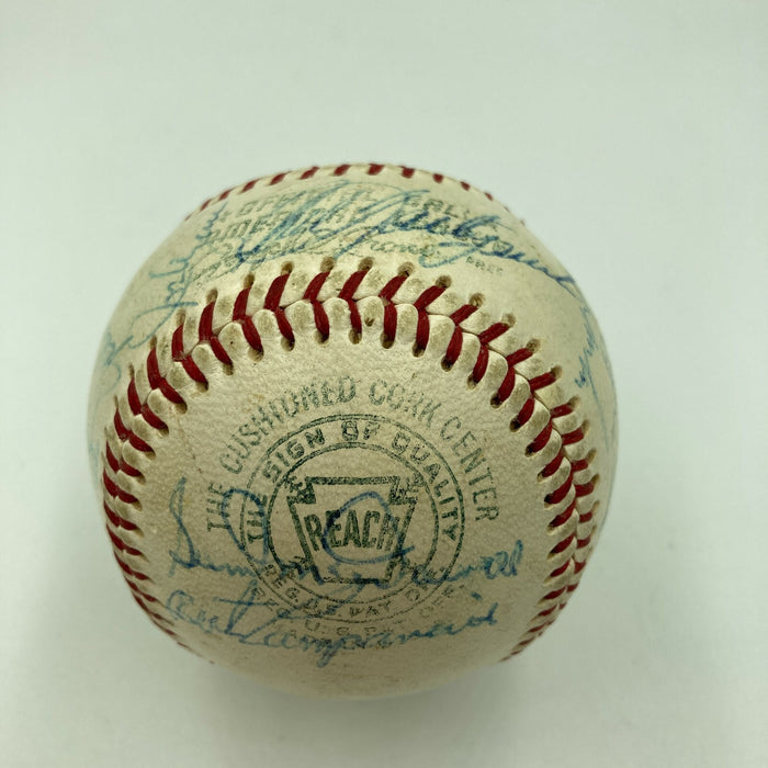 1968 All Star Game Team Signed Baseball With Carl Yastrzemski JSA COA