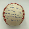 Rod Carew Signed Heavily Inscribed Career STAT Baseball Reggie Jackson COA