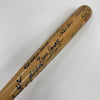 Beautiful Hall Of Fame Legends Multi Signed Baseball Bat 37 Sig Ted Williams JSA