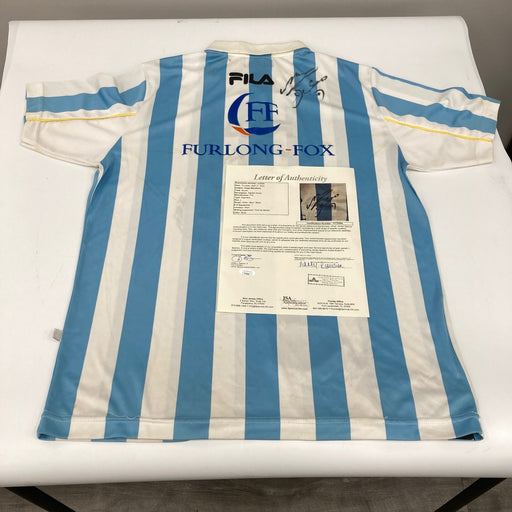 Diego Maradona Signed Argentina National Team Game Jersey JSA COA