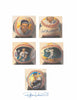 Beautiful Ted Williams Signed Ron Lewis Hand Painted Art Baseball JSA COA