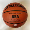 Bill Sharman Hall Of Fame 1975 Signed Spalding NBA Basketball JSA COA