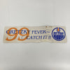 Wayne Gretzky Vintage 1980s Edmonton Oilers Decal Sticker Gretzky Fever Catch It