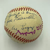 1970's HOF Multi Signed Baseball Earl Averill Burleigh Grimes JSA COA