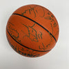 1993-94 Houston Rockets NBA Champs Team Signed Official Game Basketball JSA COA