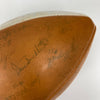 Dan Marino Pre Rookie 1980 Pittsburgh Panthers Team Signed Football JSA COA