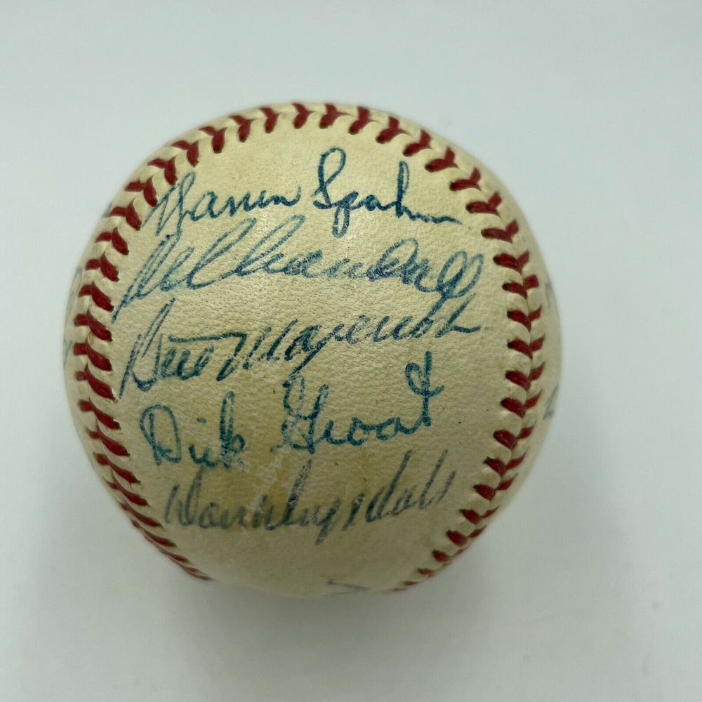 1962 All Star Game Signed Baseball Sandy Koufax Bob Gibson Ernie Banks JSA COA