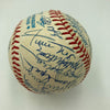 Mickey Mantle Sandy Koufax Willie Mays Hall Of Fame Signed Baseball 30 Sigs JSA