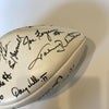 Quarterback Legends Multi Signed Football Johnny Unitas Sonny Jurgensen JSA COA