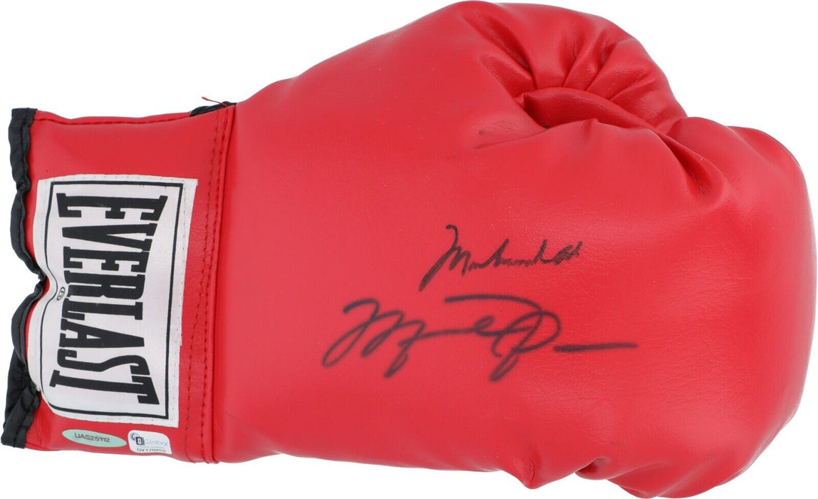 Michael Jordan & Muhammad Ali Signed Everlast Boxing Glove UDA Upper Deck & JSA