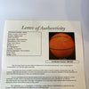 Rare Reggie Lewis Single Signed Nike Basketball Boston Celtics JSA COA