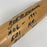 Ted Williams Signed Heavily Inscribed Career STAT Baseball Bat JSA COA