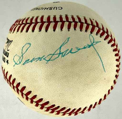 Rare Sam Snead Signed Baseball PGA Golf Legend Beckett COA