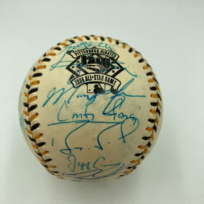 1994 All Star Game National League Team Signed Baseball Barry Bonds PSA DNA COA