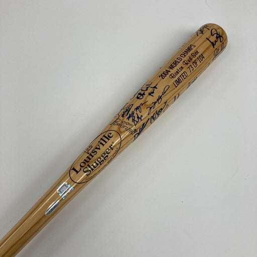 2004 Boston Red Sox World Series Champs Team Signed Baseball Bat MLB Authentic