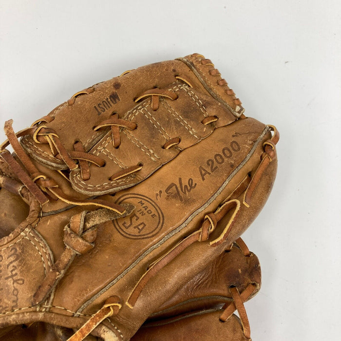 1968 Gaylord Perry Game Used Wilson Baseball Glove PSA DNA COA RARE
