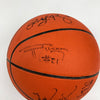 1997 Tim Duncan Rookie & John Wooden Award Winners Multi Signed Basketball PSA
