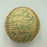 Beautiful George Brett Rookie 1974 Kansas City Royals Team Signed Baseball JSA