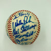 1985 New York Mets Team Signed National League Baseball With JSA COA