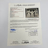 Mickey Mantle Joe Dimaggio Ted Williams Signed 8x10 Photo JSA COA Bold Mint Auto