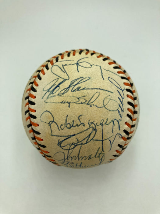 1993 All Star Game Team Signed Baseball 32 Sigs Barry Bonds Tony Gwynn JSA COA