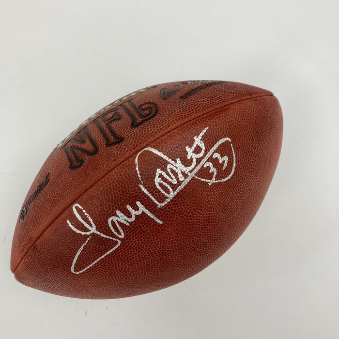 Tony Dorsett #33 Signed Official NFL Wilson Game Football JSA COA