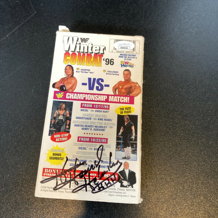 Triple H & Gold Dust Signed Autographed Vintage ECW VHS Movie JSA COA