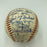 Vintage 1969 New York Mets WS Champs Team Signed Baseball Nolan Ryan Seaver JSA