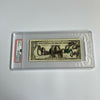 Claude Humphrey Signed Autographed $1 One Dollar Bill PSA DNA COA NFL