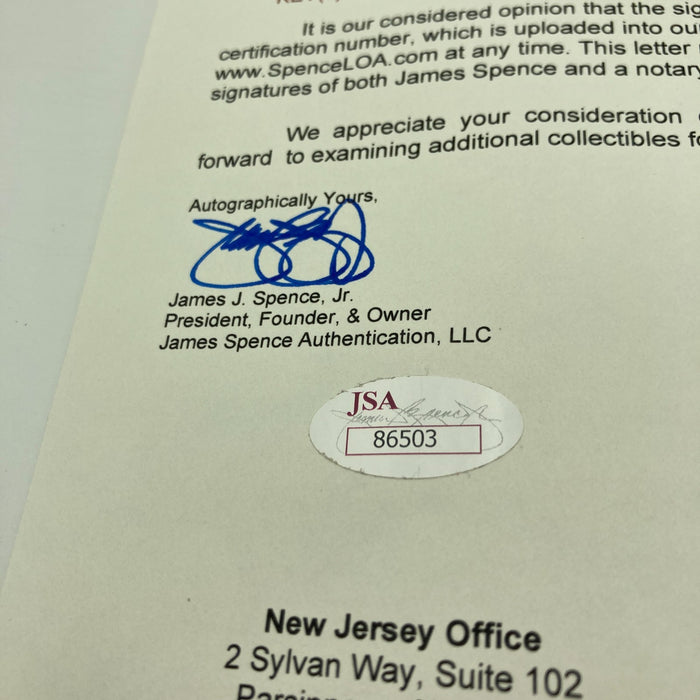 1946 Boston Red Sox AL Champs Team Signed Baseball Ted Williams JSA COA