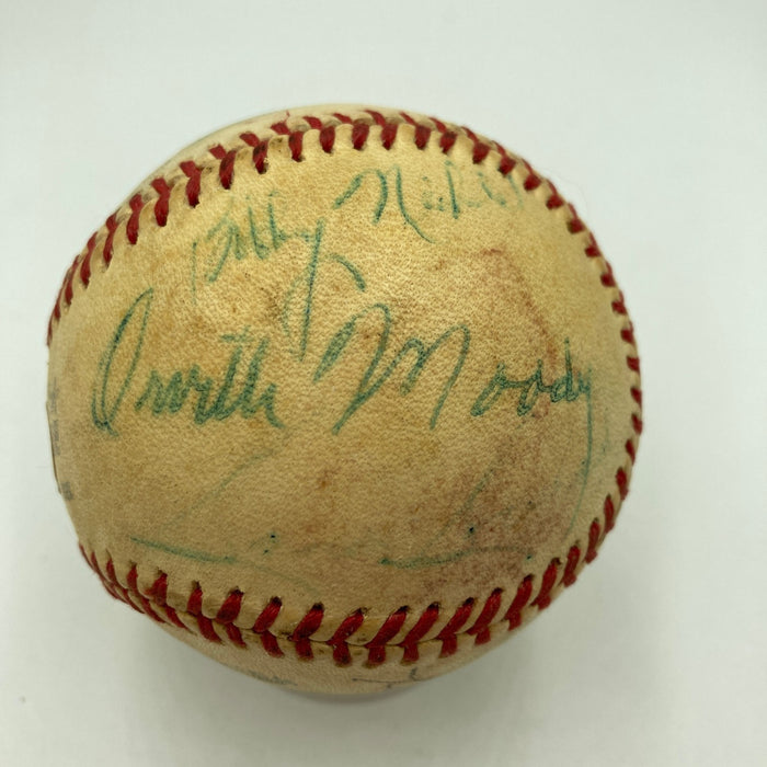 Tom Weiskopf Tommy Bolt Gay Brewer Jerry Pate Snead Golf PGA Signed Baseball JSA