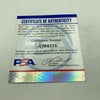Don Drysdale Signed Game Used Vintage American League Baseball PSA DNA COA