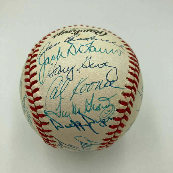1969 New York Mets WS Champs Team Signed Baseball Tom Seaver Nolan Ryan JSA COA