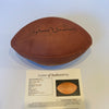 Johnny Unitas Signed Autographed Wilson NFL Game Football With JSA COA