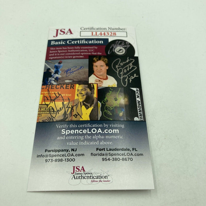 Susan Lucci Signed Autographed Baseball With JSA COA