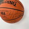 1999 San Antonio Spurs NBA Champs Team Signed Finals Basketball Tim Duncan JSA