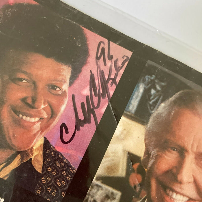 Chubby Checker Signed Autographed Underwear Ad Photo With JSA COA