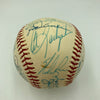 Beautiful 1975 All Star Game Team Signed Baseball Thurman Munson JSA COA