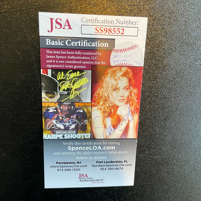 Sigourney Weaver Signed Autographed Timeout New York Magazine JSA COA