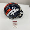 2015 Denver Broncos Super Bowl 50 Champs Team Signed Game Helmet JSA COA